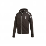 Adidas Juventus Z.N.E. Vyri&scaron;kas džemperis su gobtuvu, striukė, anglies juoda DS8856 S