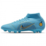 Nike Mercurial Superfly 8 Academy HG Lauko aik&scaron;tės Smūgius sugeriantys Neslystantys Patvarūs Lengvi Firm Ground Futbolo Batai DJ2867-484 40.5