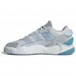 Adidas Originals Niteball 2.0 Tinklelio Audinio Odos Suede TPU Vir&scaron;utinis Sluoksnis Karvės Odos Unisex Sportbačiai Balti Mėlyni JI2545 36