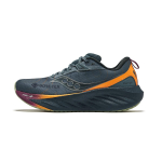 Saucony Triumph 22 Gtx Premium amortizuojantys vandeniui atsparūs kvėpuojantys bėgimo bateliai Moteri&scaron;ki sportbačiai Pilki Mėlyni S10966-253 37
