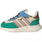 Adidas Originals Retropy F2 Patogūs Mink&scaron;ti Neslystantys Dilimui Atsparūs Žemi Sportbačiai Kūdikių Batai &Scaron;viesiai Žali JR7993 27