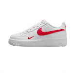 Nike Air Force 1 Lv8 Laisvalaikio Patvarūs Klasikiniai Žemi Berniukų Sportbačiai Berniukų sportbačiai Balti University-Red FV7020-101 37.5
