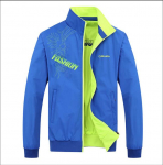 Dvipusė vyri&scaron;ka striukė su stovinčia apykakle, pavasario, rudens, žiemos, laisvalaikio sportui plona, ​​laisva nuo vėjo ir kvėpuojanti vyri&scaron;ka striukė XXXXXL