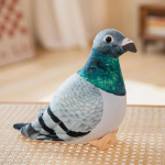 Nauji Tikrovi&scaron;ki Pauk&scaron;čių Pliu&scaron;iniai Žaislai Simuliacija Balta Žalia Balandis Miela &Scaron;arka Kim&scaron;tinis Gyvūnas Lėlė Fotografijos Rekvizitai Namų Dekoras Dovanos 20cm