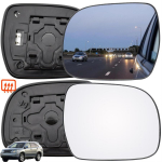 Viena pora &scaron;ildomo &scaron;oninio veidrodžio stiklo Lexus RX330 RX350 RX400H 03-08 Toyota Hilux 2005 - 2010