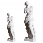 Graikų mitologijos deivės formos namų dekoro statulėlės Skulptūros Dekoras Dervos figūrėlė, Dovana įkurtuvėms Padėkos dienai 5x4.5x15cm