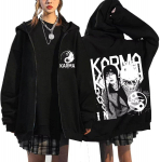 Stray kids KARMA Albumas STAR Užsegamas gobtuvas Džemperis Striukė Felix Hyunjin Bangchan Lee Know Seungmin IN Han Užtrauktuku užsegamas džemperis Striukė X-Large