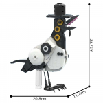 MOC K-pop Demonų Medžiotojai Magpie Modelio Statybiniai Blokeliai Rumi Figūrėlė Sussie Demoni&scaron;kas Magpie Liūtas Varna Gyvūnų Blokeliai Žaislas Dovana PDF instruction