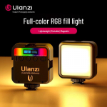 Ulanzi VL49 RGB Ne&scaron;viečiama magnetinė LED užpildymo lemputė