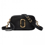 Marc Jacobs Mj Softshot Odinė rankinė per petį Moteri&scaron;kos rankinės Juoda M0016805-001 Basic Set (Bag+Dust Bag)