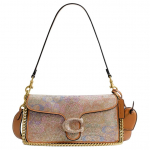 Coach Tabby 26 C formos užsegimas Nuimamas peties dirželis Suede oda ir karvės oda Rankinė Vidutinė Moteri&scaron;ka rankinė CCX14-B4F98 Basic Set (Bag+Dust Bag)