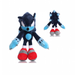Sonic Ežys Pliu&scaron;inis Tamsusis Sonic Mink&scaron;tas Žaislas Lėlė Vaikų Dovana 30cm