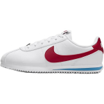Nike Cortez Patogūs Neslystantys Atsparūs Dilimui Žemi Bėgimo Bateliai Vaikams Balti Raudoni Unisex DM0950-115 33.5