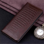 100% Natūralios Odos Magnetinis Atverčiamas Dėklas Samsung Galaxy S24 S25 S24+ S25+ Plus Ultra, Krokodilo Ra&scaron;to Galinė Dalimi, Pilnas Dangtelis Genuine Leather&Galaxy S25