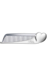 ReFa HEART COMB Aira Sidabrinis white
