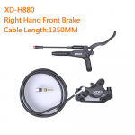 XOD H800/H880 Elektrinio paspirtuko hidraulinis diskinis stabdys KUKirin G2 Master G2 Ultra G2 PRO 2025 Elektriniam paspirtukui Hidraulinė alyva b H880 R hand Front