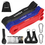 Lixada 3 Packs Pagalbinės traukimo juostos Nustatyti pasiprie&scaron;inimo kilpos juostos Jėgos kilnojimo treniruotės Pratimas tempimas