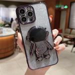 Prabangus blizgantis blizgantis Astronaut Stan telefono dėklas, skirtas iPhone 14 13 12 11 Pro Max Xr Xs Max 14plus mink&scaron;tas smūgiams atsparus dangtelis For iPhone XR