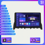 Hizpo 8GB+128GB 9'' 2Din Android 12 DSP RDS automobilinio radijo multimedijos vaizdo grotuvas, skirtas Mercedes Benz C-Class 3 W204 S204 2006-2011 SWC GPS Carplay 4G S1 8Core 3G 32G