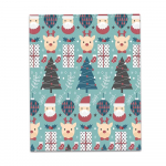 3D kalėdinė flanelinė antklodė Mink&scaron;ta lengva &scaron;ilta svetainė miegamojo lova Sofa sofa Vaikams Dovanos suaugusiems