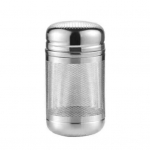 Tvirtai sandarus arbatos infuzinis infuzija su grandine nepralaidžiu dangčiu, lygus pavir&scaron;ius, lengvai valomas nerūdijančio plieno arbatinukas A