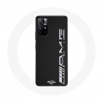 Coque pour Xiaomi Redmi Note 11s 5G Amg Logo Carbone Texture