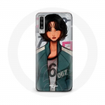 Coque pour Samsung Galaxy A50 Squid Game Kang Sae Byeok s&eacute;rie