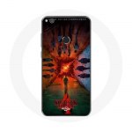 Coque pour Huawei P8 Lite 2017 Stranger Things Saison 4 Affiche Equipages de la Nouvelle Th&eacute;orie