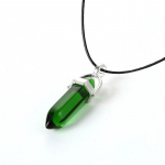 2023 &Scaron;e&scaron;iakampio stulpelio kvarco karoliai Turkis Rožinio kri&scaron;tolo pakabukas Karoliai moterims Grandinėlė Natūralaus akmens chokeris Papuo&scaron;alai