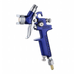 Mini HVLP Dažų Purk&scaron;tuvas 0,8 mm Purk&scaron;tukas su 125 ml Dažų Bakeliu Automobilių Detalių Dažymui Užtikrina Ta&scaron;kinį Remontą (0.8) 0.8 Caliber mėlyna
