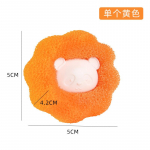 Kačių plaukų surinkėjas daugkartinio naudojimo kamuolys vilnos lipdukas kačių plaukų &scaron;alinimas naminių gyvūnų kailio pūkų surinkėjas valymo įrankiai skalbinių skalbimo ma&scaron;inos filtras 1PCS mėlyna