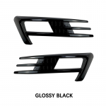 Poros automobilio priekinių rūko žibintų grotelių grotelės, skirtos VW Golf 7 MK7 GTI 2014 2015 2016 2017 rūko žibinto apatinis buferio dangtis juoda