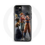 Coque Maniacase pour Iphone 13 Pro Max Sangoku naruto Luffy one piece Dragon Ball z 3D Anime manga