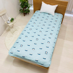 MORIPiLO Morishita Viengulis lovos užtiesalas Pokemon Snorlax 100x200cm Futono lovos užtiesalas Čiužinys Pokemon personažo prekės Žalias 4621414 white