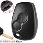 Automobilio rakto korpusas Dacia Duster Logan Renault Trafic Clio Kangoo Modus Twingo Sandero Movano VA6/HU83