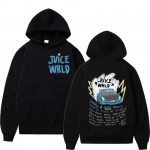 Vyri&scaron;kas ir moteri&scaron;kas reperio Juice Wrld džemperis su gobtuvu, urbanistinės mados džemperis, populiarus hiphopo džemperis, gatvės mados drabužiai ilgomis rankovėmis 5XL