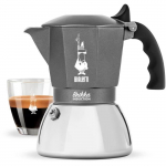 Cafeti&egrave;re Italienne BIALETTI - BRIKKA - Induction 4 tasses