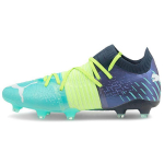 Puma Future Z 1.2 FG AG Žalias Blizgesys Elektro Mėlynas Vyri&scaron;ki Sportbačiai Spellbound 106476-03 39