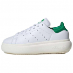 adidas Stan Smith Platformos Balti Žali Moteri&scaron;ki Kedai Debesėlio Baltumo Off-White ID2786 38⅔