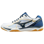 Mizuno Wave Rider 25 Patogūs kvėpuojantys amortizuojantys neslystantys ilgaamžiai žemi treniruočių batai Unisex sportbačiai Balti Mėlyni V1GA173025 45