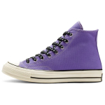 Converse Chuck Taylor 1970S Hi Apvalus priekis Suvarstomi vidutinio auk&scaron;čio drobės batai Unisex sportbačiai Violetiniai 164211C 36