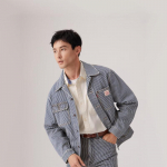 Levi's Vyri&scaron;kas A4820 Dryžuotas Laisvas Džinsinis &Scaron;varkas M