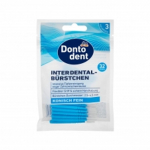 Dontodent Mėlyni tarpdančių &scaron;epetukai 0,6 mm 32 vnt. pakuotė