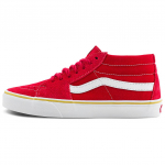 Vans SK8 MID Top Riedlentės Batai Unisex Raudoni Balti Sportbačiai VN000BWEJV6 36.5 raudona