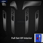 Mercedes-Benz ML/GL 13-15 W166 X166 automobilio salono centrinės konsolės permatoma TPU apsauginė plėvelė nuo įbrėžimų Full Set Of Interior