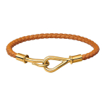 Hermes Jumbo I&scaron;skirtinė Eleganti&scaron;ka Odinė Apyrankė Unisex Apyrankės H071682F-37 T2
