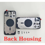Galinis korpusas OEM iPhone 13 Pro Max 12 Mini 11 SE3 14 Pro max, galinis korpusas su nemokamomis dovanomis, galinio korpuso rėmelis + galinis dangtelis + &scaron;oniniai mygtukai 11 juoda