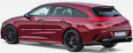 Mercedes-Benz Cla Shooting Brake Universalas X118 / C118 - Chromuotos &Scaron;oninių Durų Juostelės