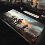 Naujas &Scaron;aunus Žaidimo Fonas Battlefield 6 Pelės Kilimėlis Stalo Kilimėlis Didelis Neslystantis Neslystantis Klaviatūra Ergonominis Biuro Guminis PC Namų Individualus 600x300x2mm gray
