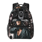 Imtynininkas The Undertaker Kapo Kuprinė Studentų Berniukų Mergaičių BookBag Vaikų Mokyklinė Kuprinė Ne&scaron;iojamo Kompiuterio Pečių Krep&scaron;iai Vyrams Moterims One Size black